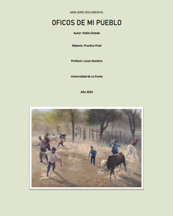 Oficios de mi Pueblo